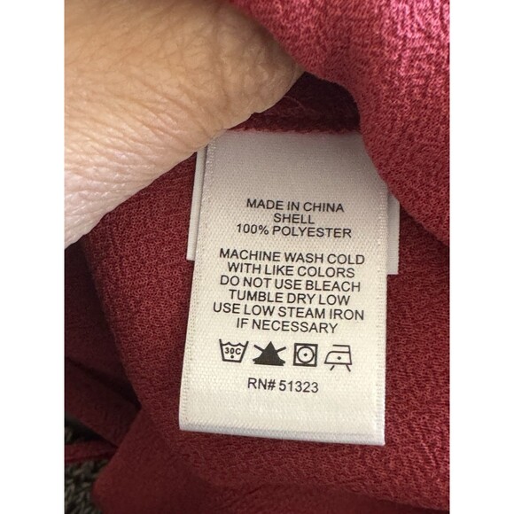 1. State Women's Blouse Medium Wrap Boho Elegant Cocktail Party Romantic Y2k - Picture 12 of 12